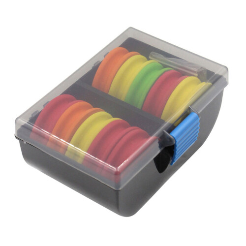 20St Handvis Spoelwinder Plastic Visaccessoire Assorti Kleuren 1