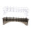 8St Haarstyling Organizer Met Clippershouder En Kammen Ps Multi 1