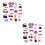 44St Handheld Photo Booth Props Set Hout Papier Bruiloft Feest Decor 7