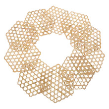 30St Bamboe Fermentatie Pers, Beige Mesh Voor Groenten En Potten