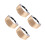 4St Mode Beige Satijnen Cummerbund Formele Gebeurtenissen 7