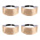 4St Mode Beige Satijnen Cummerbund Formele Gebeurtenissen 5