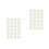 48St Flexibele Witte Siliconen Ventiel Reparatie Pad 4