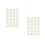 48St Flexibele Witte Siliconen Ventiel Reparatie Pad 7