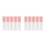 10St ABS Lippenbalsem Tubes Roze Mini Herbruikbare Tubes 6