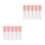 10St ABS Lippenbalsem Tubes Roze Mini Herbruikbare Tubes 9