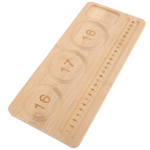 2Pièces Plateau Perles Bambou Ivoire Pour Organisateur DIY