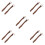 10Pcs Ergonomic Wood Handles Durable Replacement for Fire 3