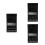 3Pcs Car Audio Signal Processor Black Plastic Vehicle Audio Crossover 6