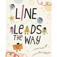 Line Leads the Way by Laura Purdie Salas Paperback Book