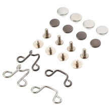 16Ensembles Accessoires Pantalon Métal Boutons Détachables Ajustables