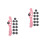 2Ensembles Découpe-Verre Rose Ouvre Flacons Ampoules 7