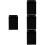 4Pièces Accessoire Microphone Noir Cube Support Sans Logo Simple 8