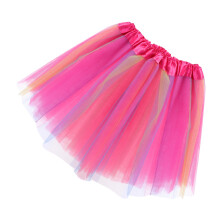 2Pièces Jupe Tutu Arc-En- Pour