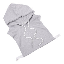 2Pièces Cols Détachables En Coton Style Hoodie Mode Et