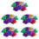 45Pièces Pom Poms Maniables Couleurs Variées 6
