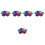 45Pièces Pom Poms Maniables Couleurs Variées 4