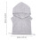 2Pièces Cols Détachables En Coton Style Hoodie Mode Et 9