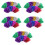 45Pièces Pom Poms Maniables Couleurs Variées 7
