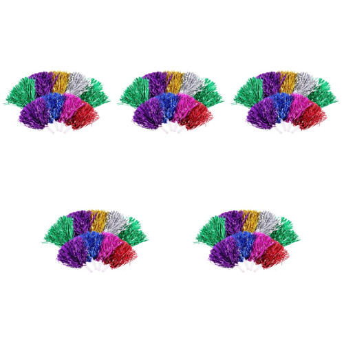 45Pièces Pom Poms Maniables Couleurs Variées 2