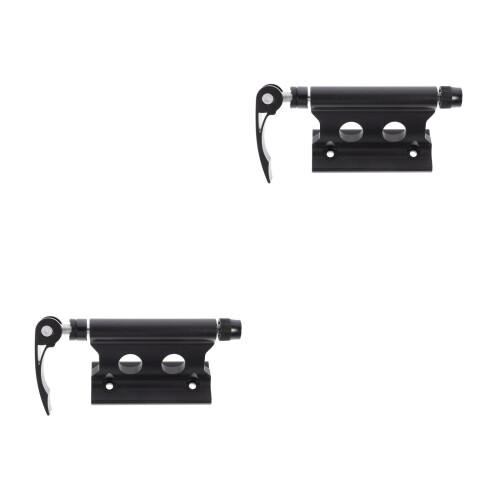 2Pièces Fixateur Fourche Aluminium Noir Rapide Stable 2