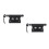 2Pièces Fixateur Fourche Aluminium Noir Rapide Stable 2