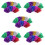 45Pièces Pom Poms Maniables Couleurs Variées 8