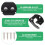 2Pièces Fixateur Fourche Aluminium Noir Rapide Stable 9