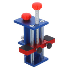 3Pièces Fixateur Réglable Aluminium Bleu Pour Montage Portes D'armoire