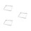 3Pièces Grill Barbecue Acier Durable Accessoires Pour Sorties 5