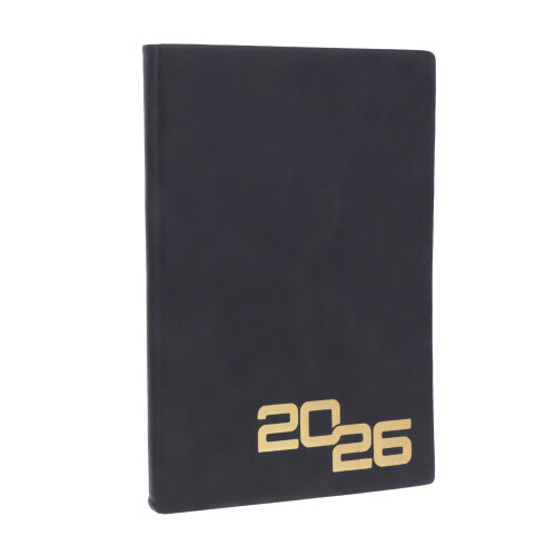 4Pcs Time Management Planner Black Faux Paper Writing Notebook 1