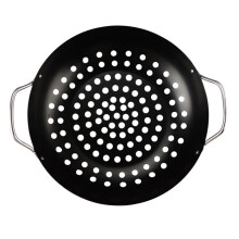 2Pièces Plaque Barbecue Grande Fente Antirouille Pour Jardin Extérieur