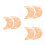 6Pièces Exfoliant Forme Spa Corps Pieds 8