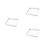 3Pièces Grill Barbecue Acier Durable Accessoires Pour Sorties 4