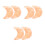 6Pièces Exfoliant Forme Spa Corps Pieds 6