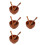 4Ensembles Bol Bois Spatule Accessoires Visage 4