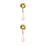 2Pièces Sceau Cire Rose Manche Bois Haute Qualité 7