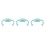 3Pièces Poignées Silicone Accessoire Durable Pour Bébé 6