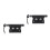 2Pièces Fixateur Fourche Aluminium Noir Rapide Stable 7