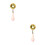 2Pièces Sceau Cire Rose Manche Bois Haute Qualité 9