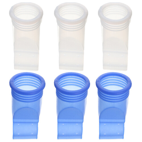 18Pièces Bouchon Anti-Odeur Silicone Pour Évacuation Sol Bleu