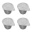 4Pièces En Nickel Pour Usage Expérimental De Métaux 9