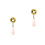 2Pièces Sceau Cire Rose Manche Bois Haute Qualité 8