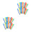 60Pièces Applicateurs Colle ABS Multicolores Pour DIY 8