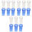 18Pièces Bouchon Anti-Odeur Silicone Pour Évacuation Sol Bleu 3