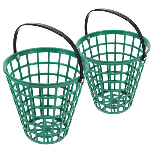 4Pièces Panier Vert Nylon Pour Stockage De De Golf