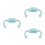 3Pièces Poignées Silicone Accessoire Durable Pour Bébé 5