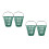 4Pièces Panier Vert Nylon Pour Stockage De De Golf 9
