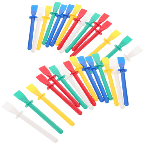 60Pièces Applicateurs Colle ABS Multicolores Pour DIY 2