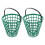 4Pièces Panier Vert Nylon Pour Stockage De De Golf 2